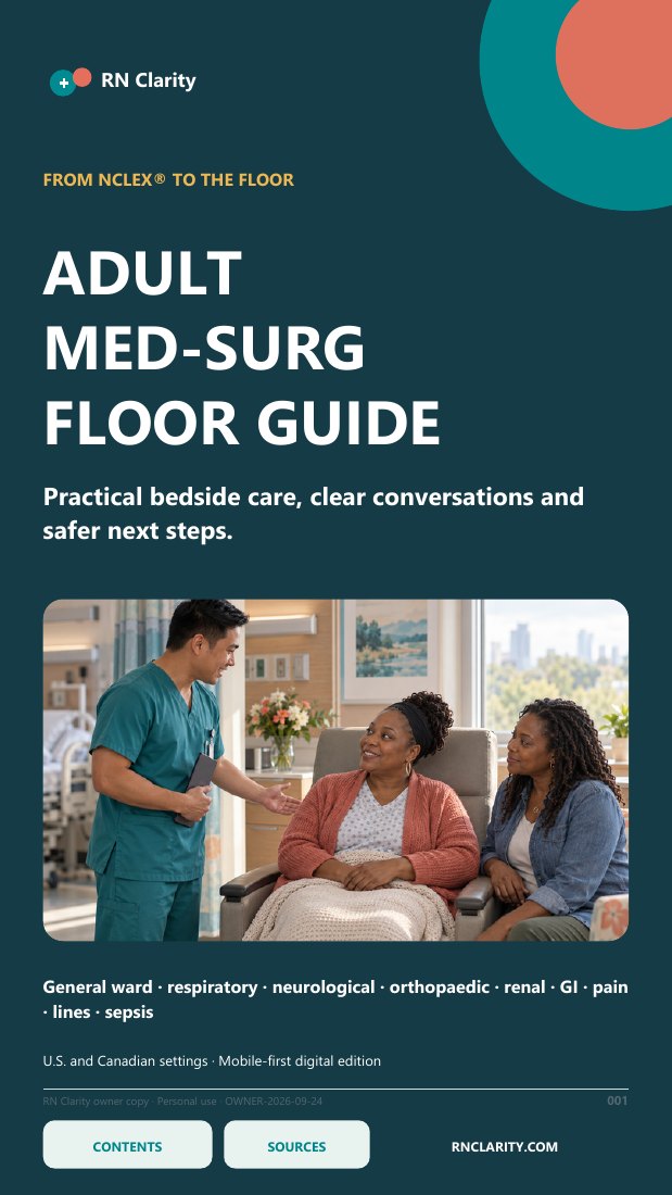 Adult Med-Surg Floor Guide cover