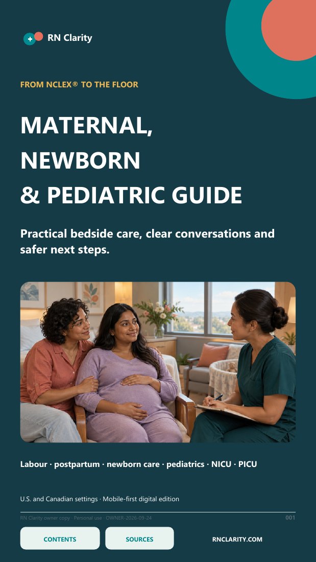 Maternal, Newborn and Pediatric Guide cover