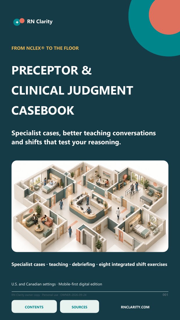 Preceptor and Clinical Judgment Casebook cover